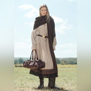 ZARA LIMITED EDITION LONG PRINT DRESS